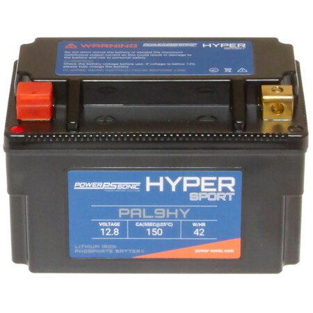 Power Sonic PAL9HY Lithium Powersport Battery PAL9HY